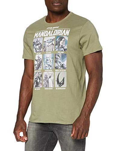 Cotton division Meswmants067 Camiseta, Caqui, M para Hombre Supply